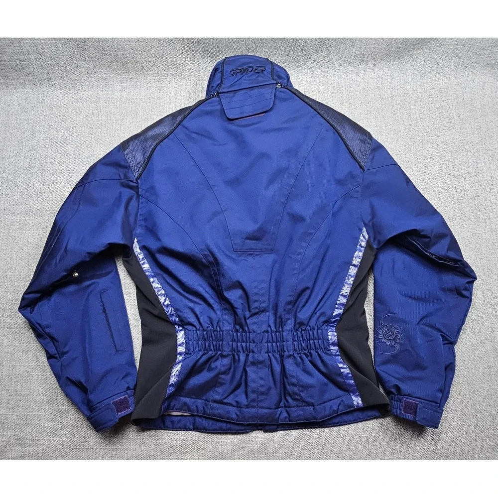 Spyder Picabo Jacket Womens Large Blue Ski Thinsulate XTL LiteLoft Coat